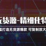 京东无货源-精细化特训营，0门槛打造无货源爆款 可复制放大做店群